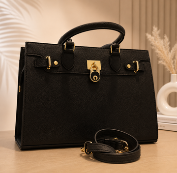 AB Lock Handbag – Elegant & Stylish Carry Solution