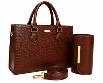 Carocodail Hand Bag....Elegant Textured Design