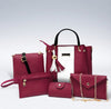 Ladies Elegant 5-Piece Handbag Set