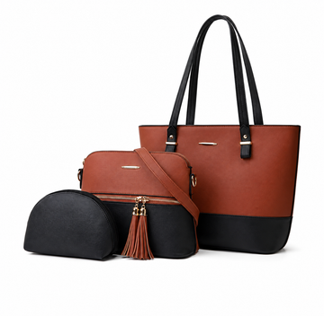 Golden Touch Large Handbag for Women – Elegant & Spacious Shoulder Tote