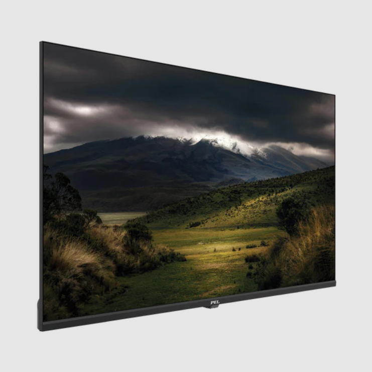QLED 32 Smart Google Bezel-less PEL LED TV