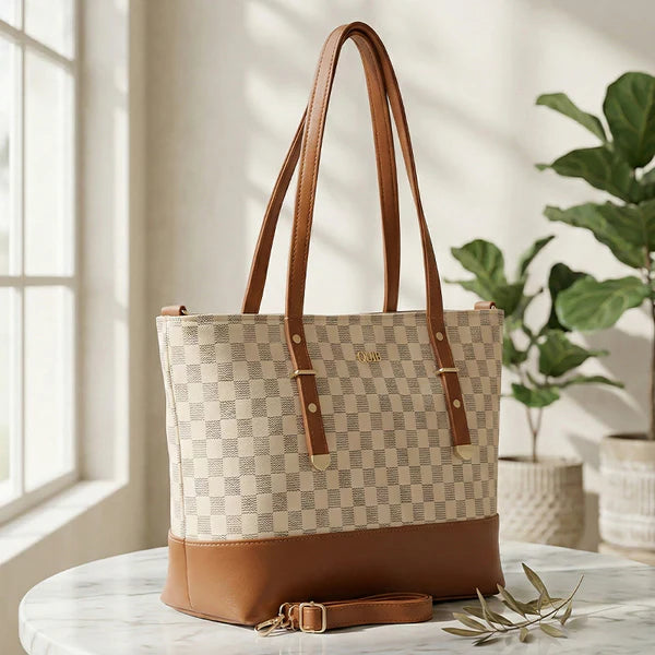 Check Liza Tote
